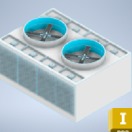 cooling tower  3D print model_1