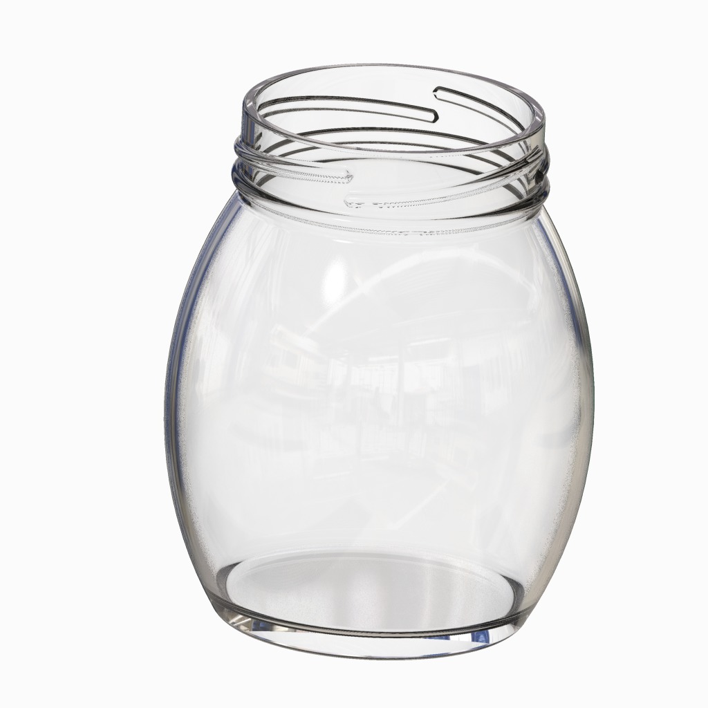 Premium Kitchen Jar 3D print model_2