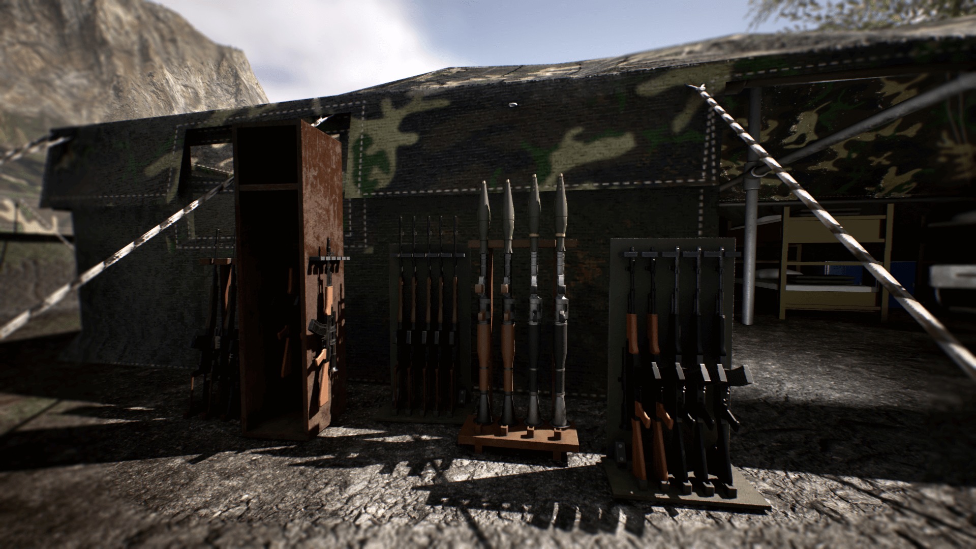 Military Weapons  Low-poly 3D model_9