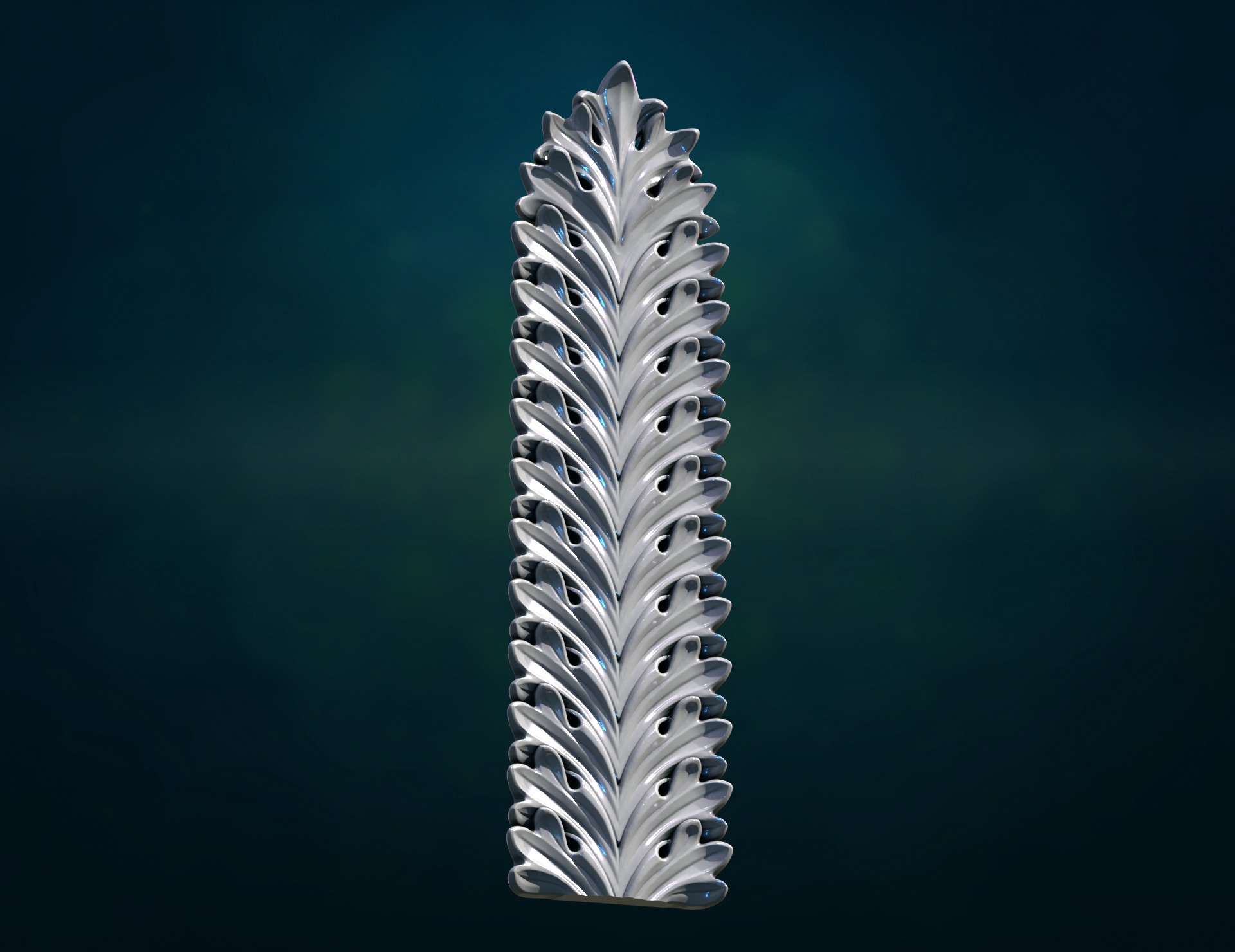 Acanthus 3D print model_2