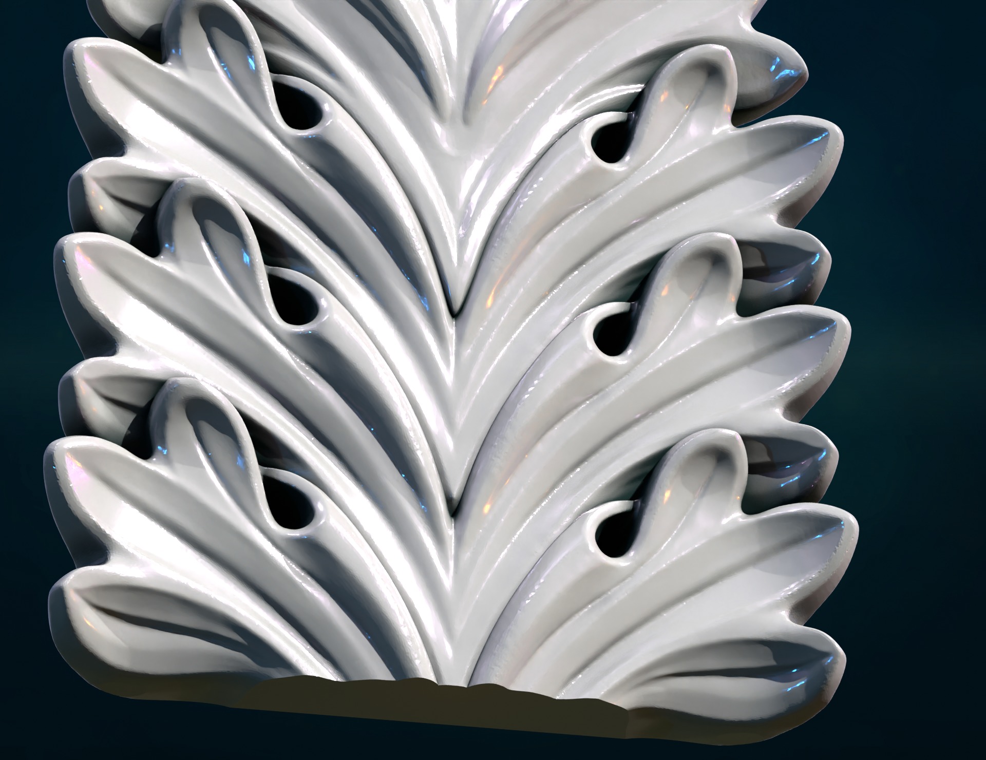 Acanthus 3D print model_7
