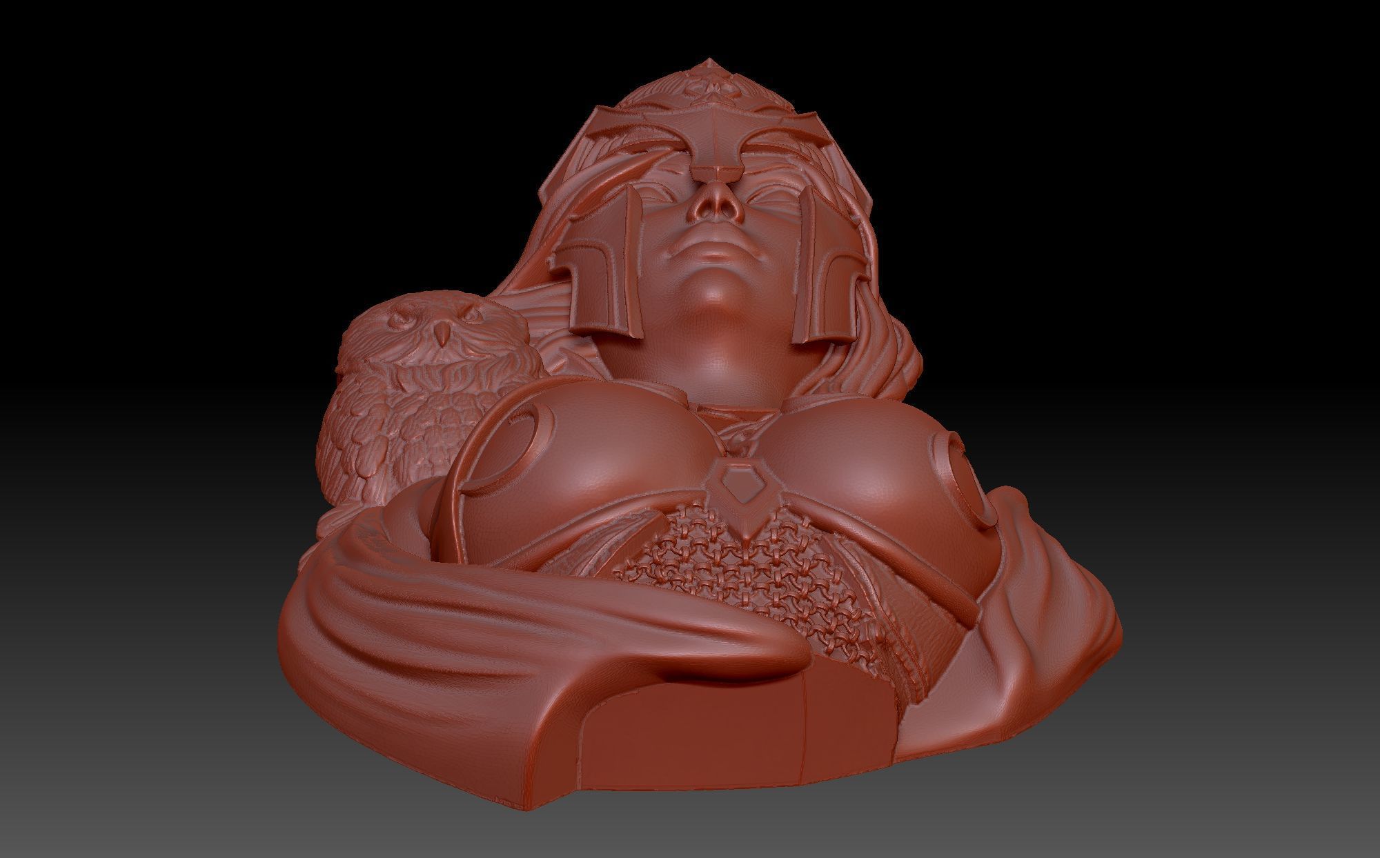 Afina 3D print model_3