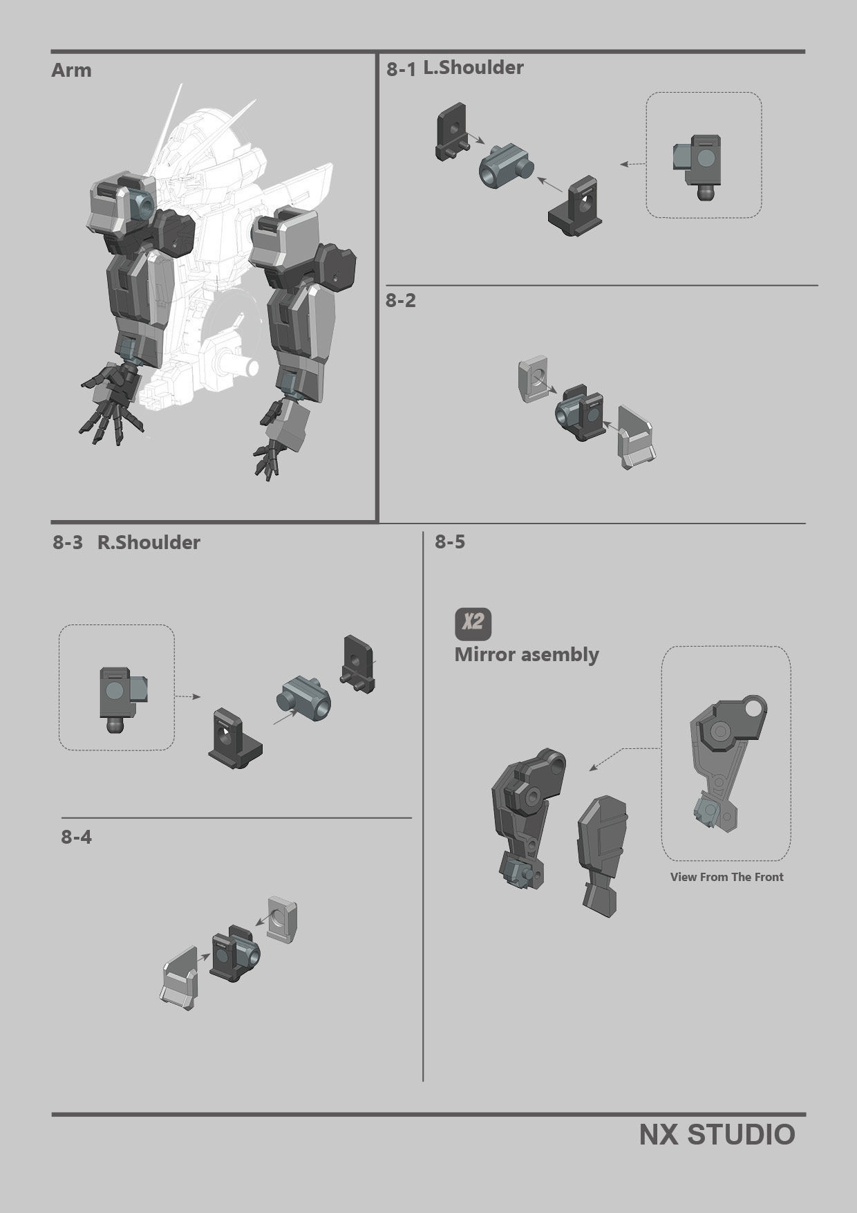 RX124 TR6 GUNADM WOUNWORT 3D print model_7