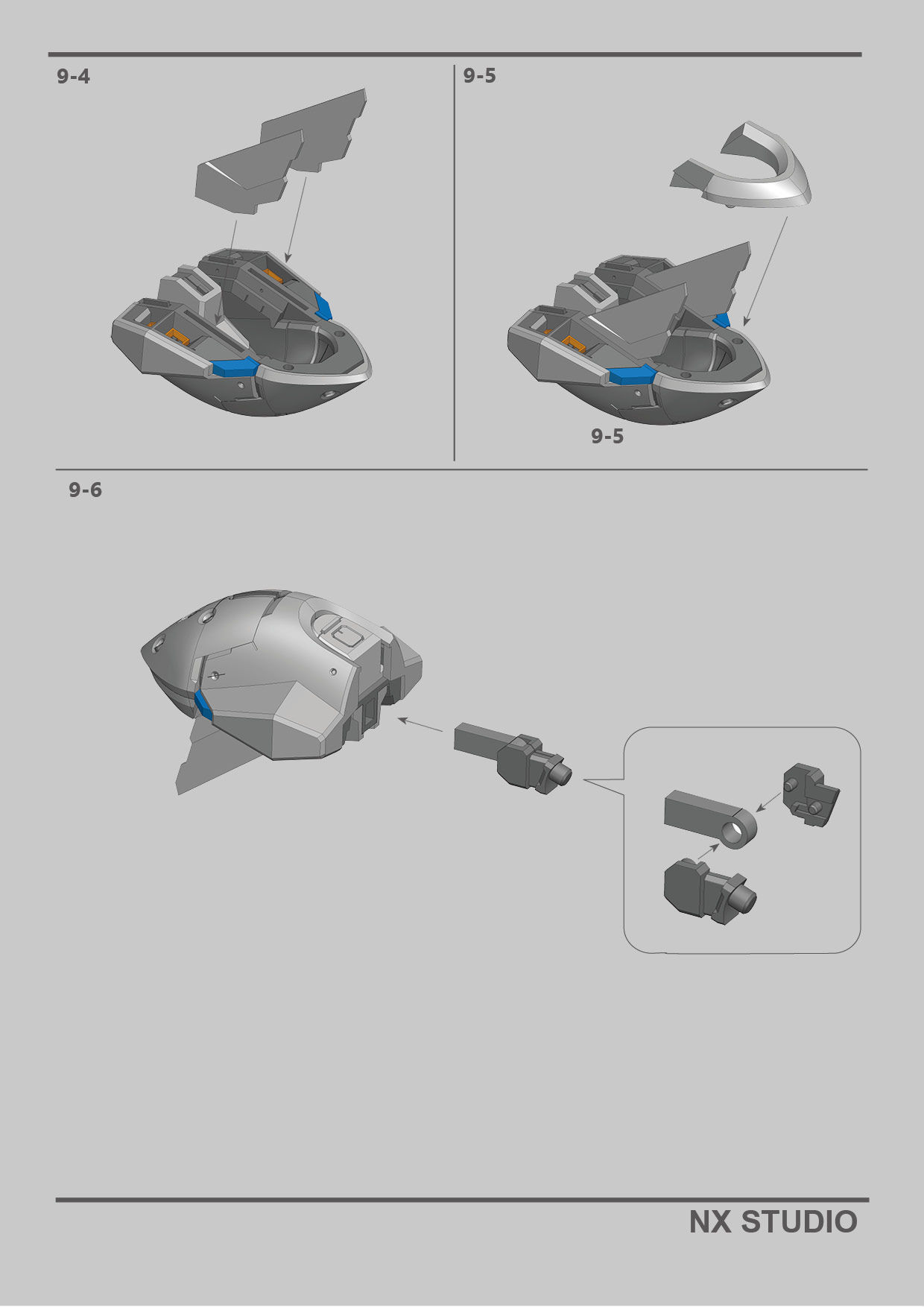 RX124 TR6 GUNADM WOUNWORT 3D print model_9