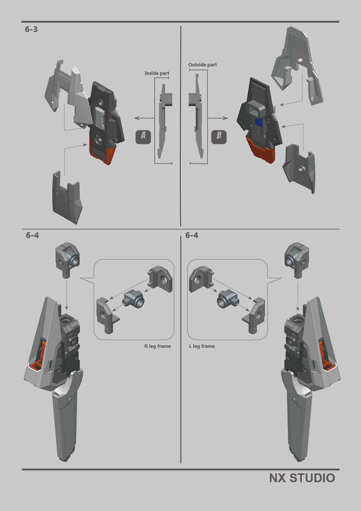 RX124 TR6 GUNADM WOUNWORT 3D print model_4