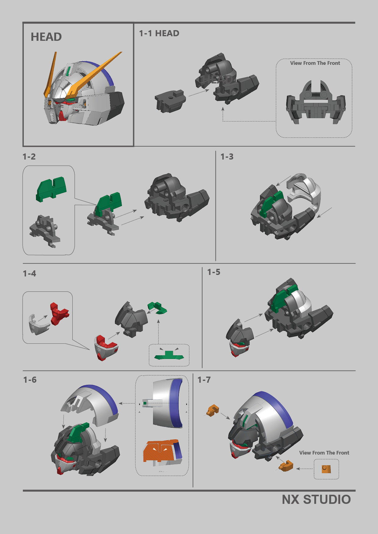 RX124 TR6 GUNADM WOUNWORT 3D print model_14