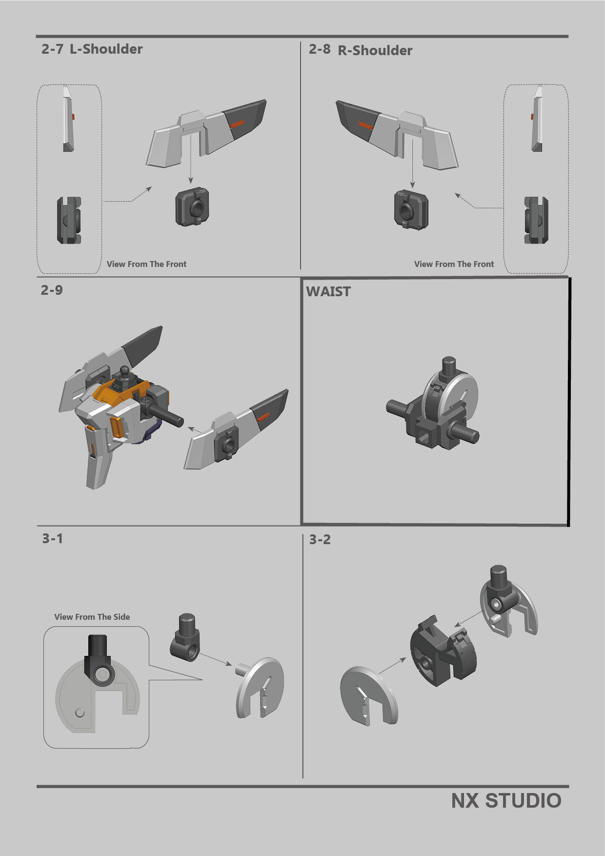 RX124 TR6 GUNADM WOUNWORT 3D print model_18