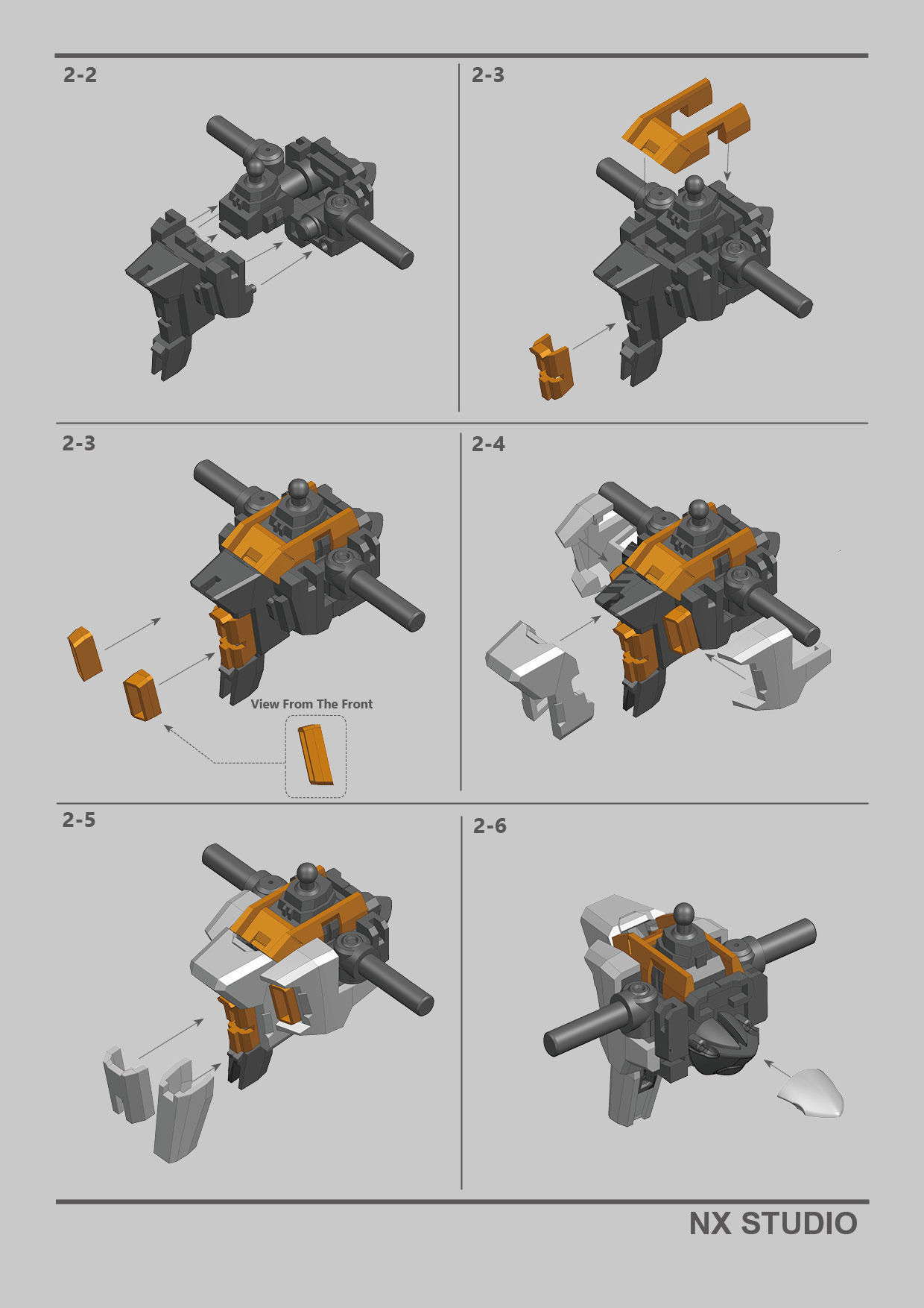RX124 TR6 GUNADM WOUNWORT 3D print model_16