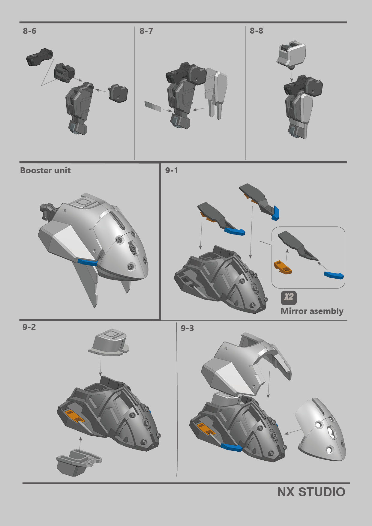 RX124 TR6 GUNADM WOUNWORT 3D print model_8