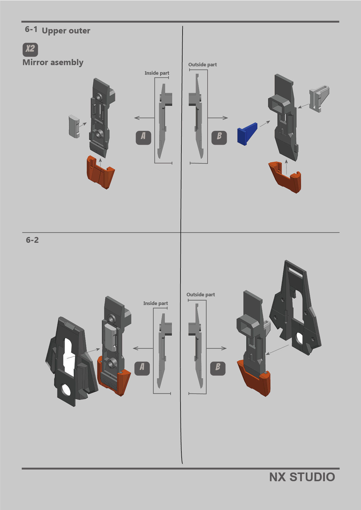 RX124 TR6 GUNADM WOUNWORT 3D print model_3
