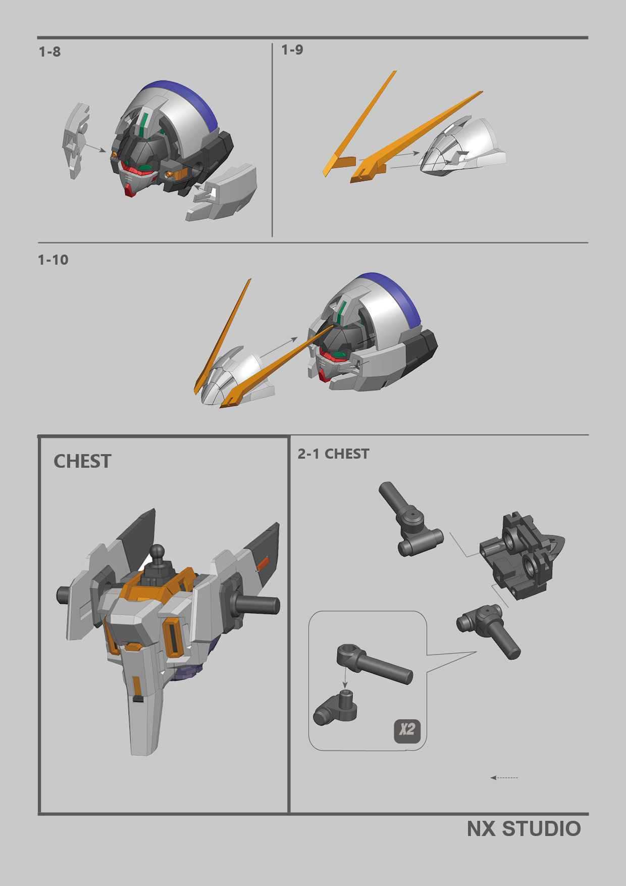 RX124 TR6 GUNADM WOUNWORT 3D print model_15
