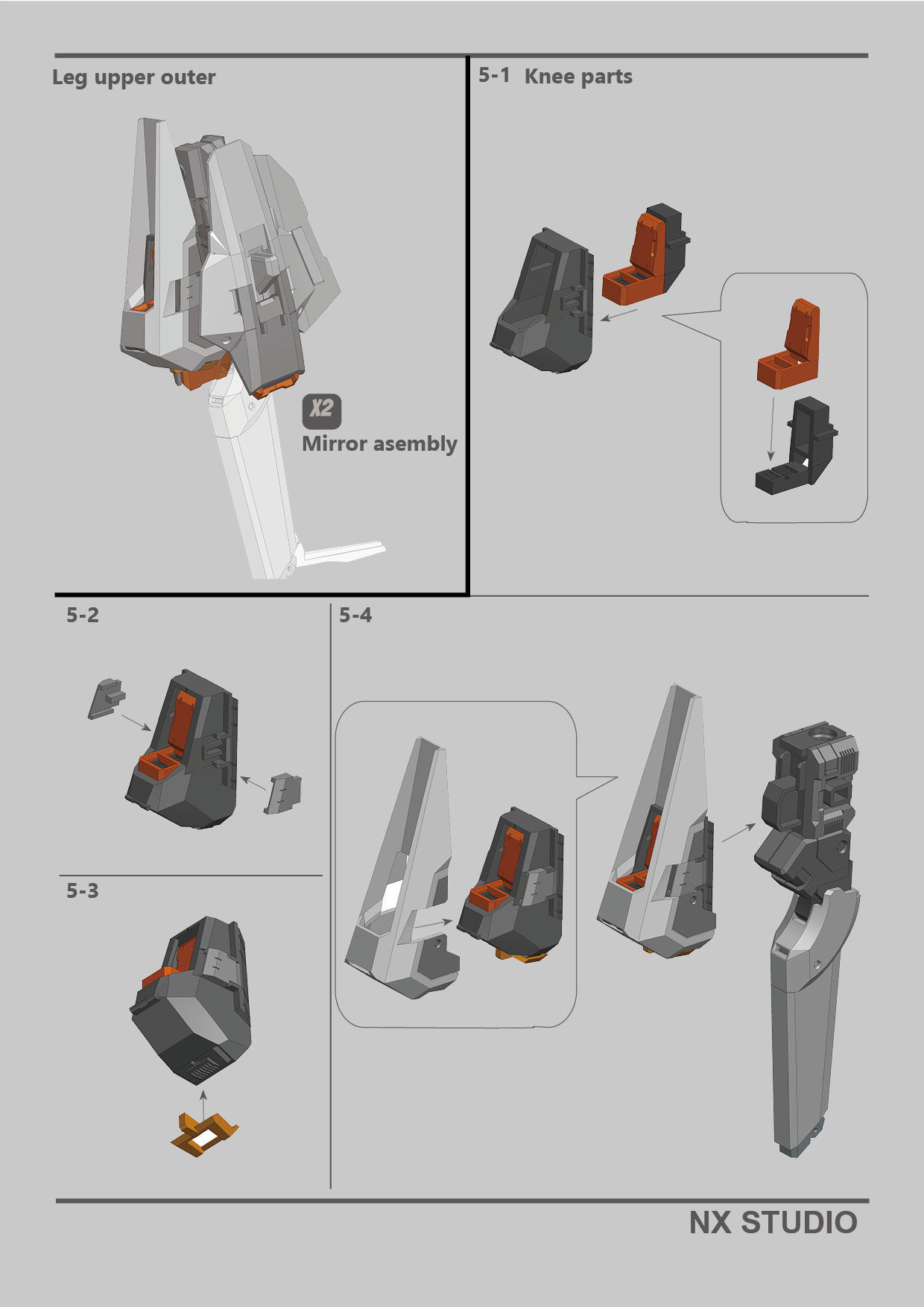 RX124 TR6 GUNADM WOUNWORT 3D print model_2