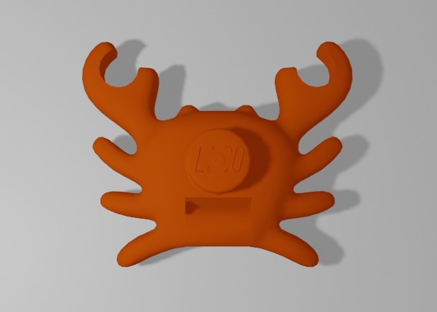Lego Crab 3D model