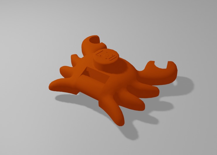 Lego Crab 3D model