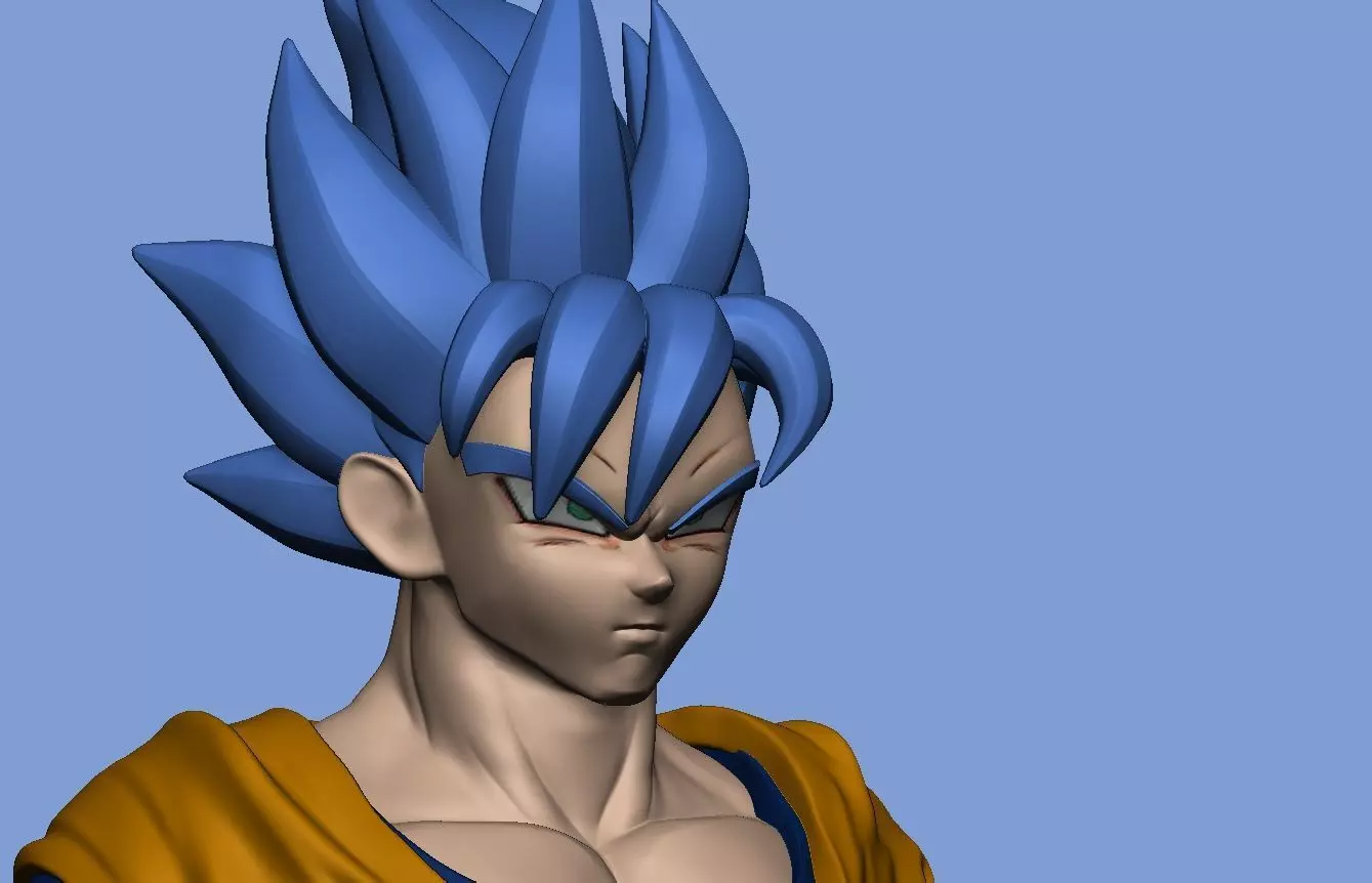 guku dragonball Z 3D print model_1