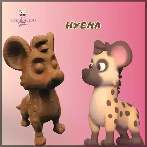 Hyena 3D print model