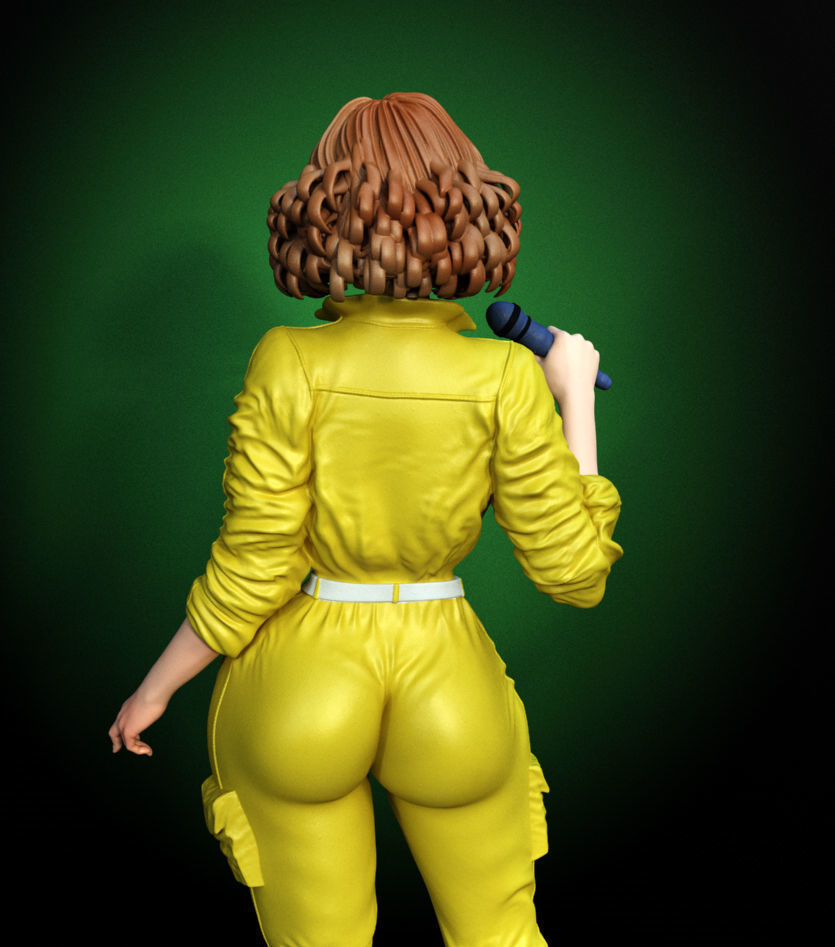 April ONeil 3D print model_2