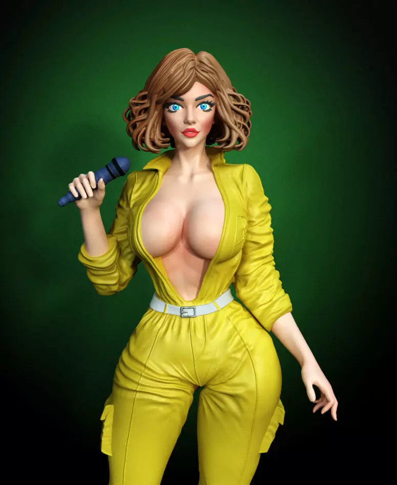 April ONeil 3D print model_0