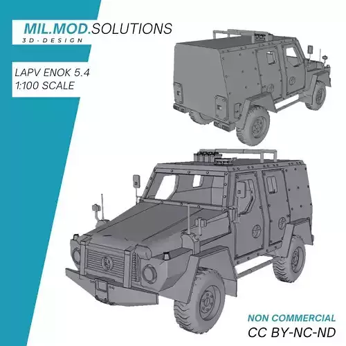 LAPV Enok 5 4 Bundeswehr  3D print model