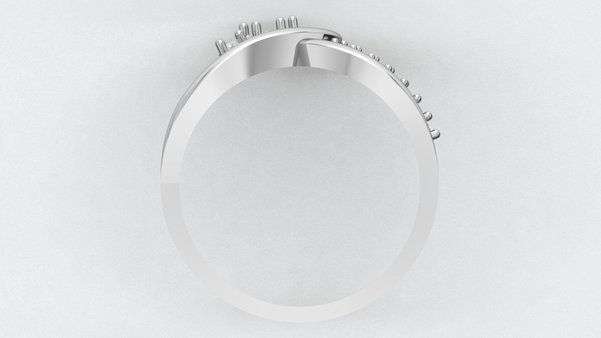 Engagement Ring Free 3D print model_3