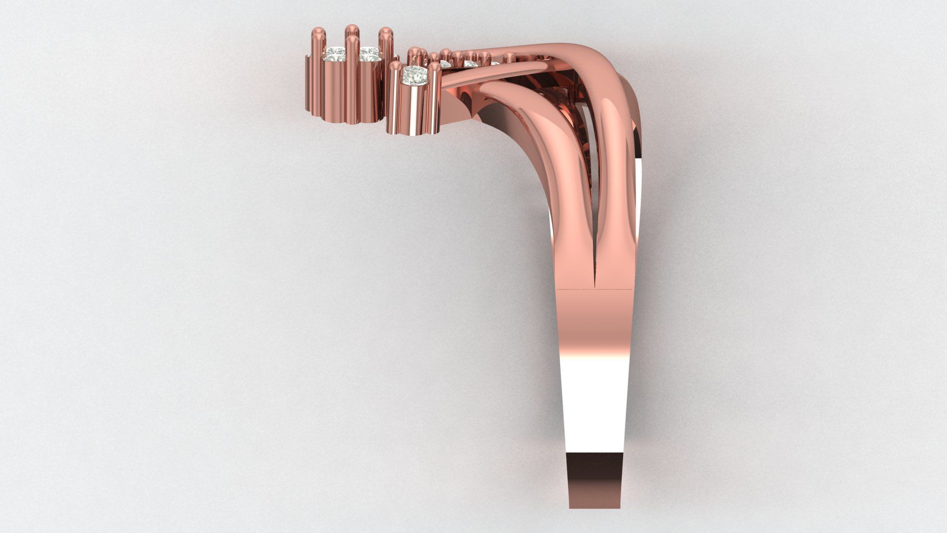 Engagement Ring Free 3D print model_10