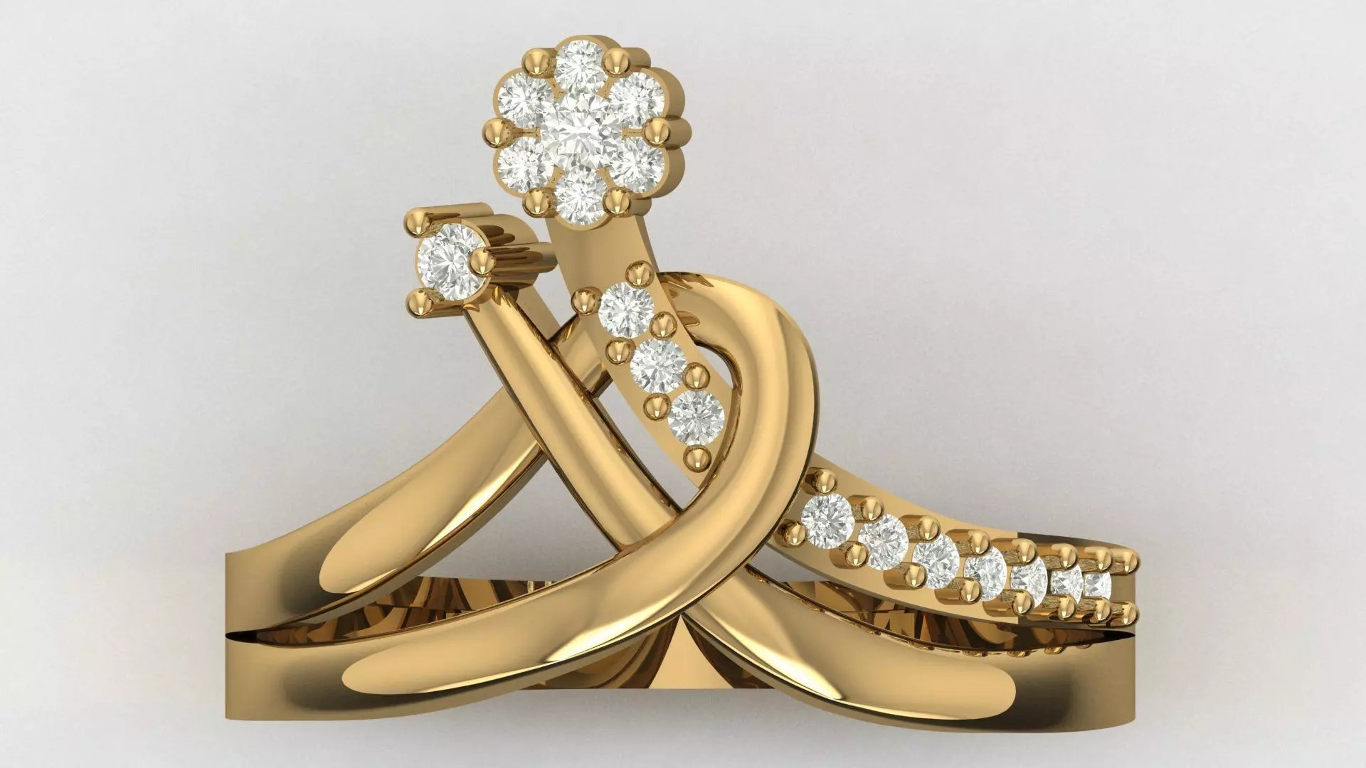 Engagement Ring Free 3D print model_0