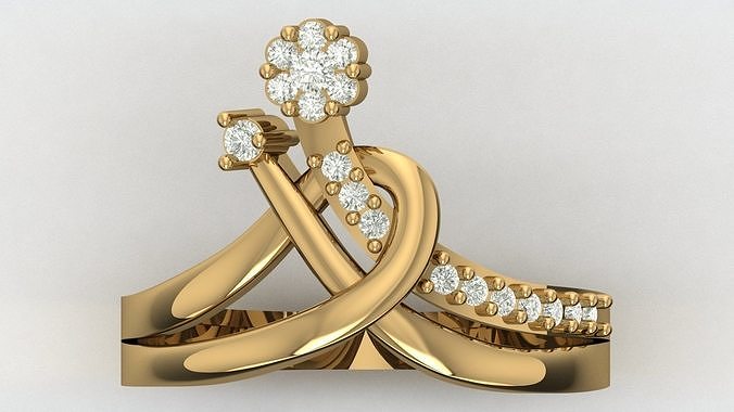 Engagement Ring Free 3D print model