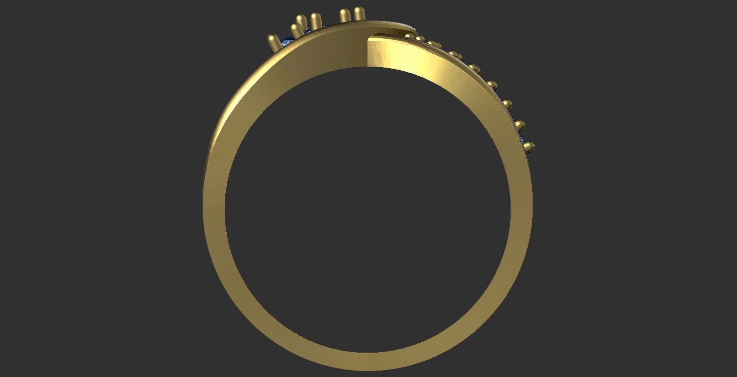 Engagement Ring Free 3D print model_16