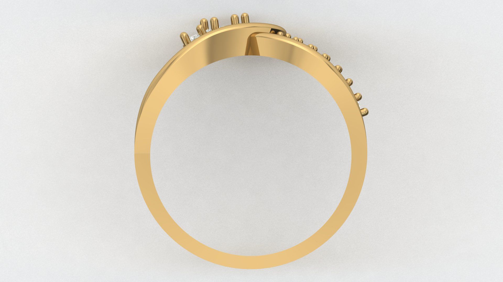 Engagement Ring Free 3D print model_7