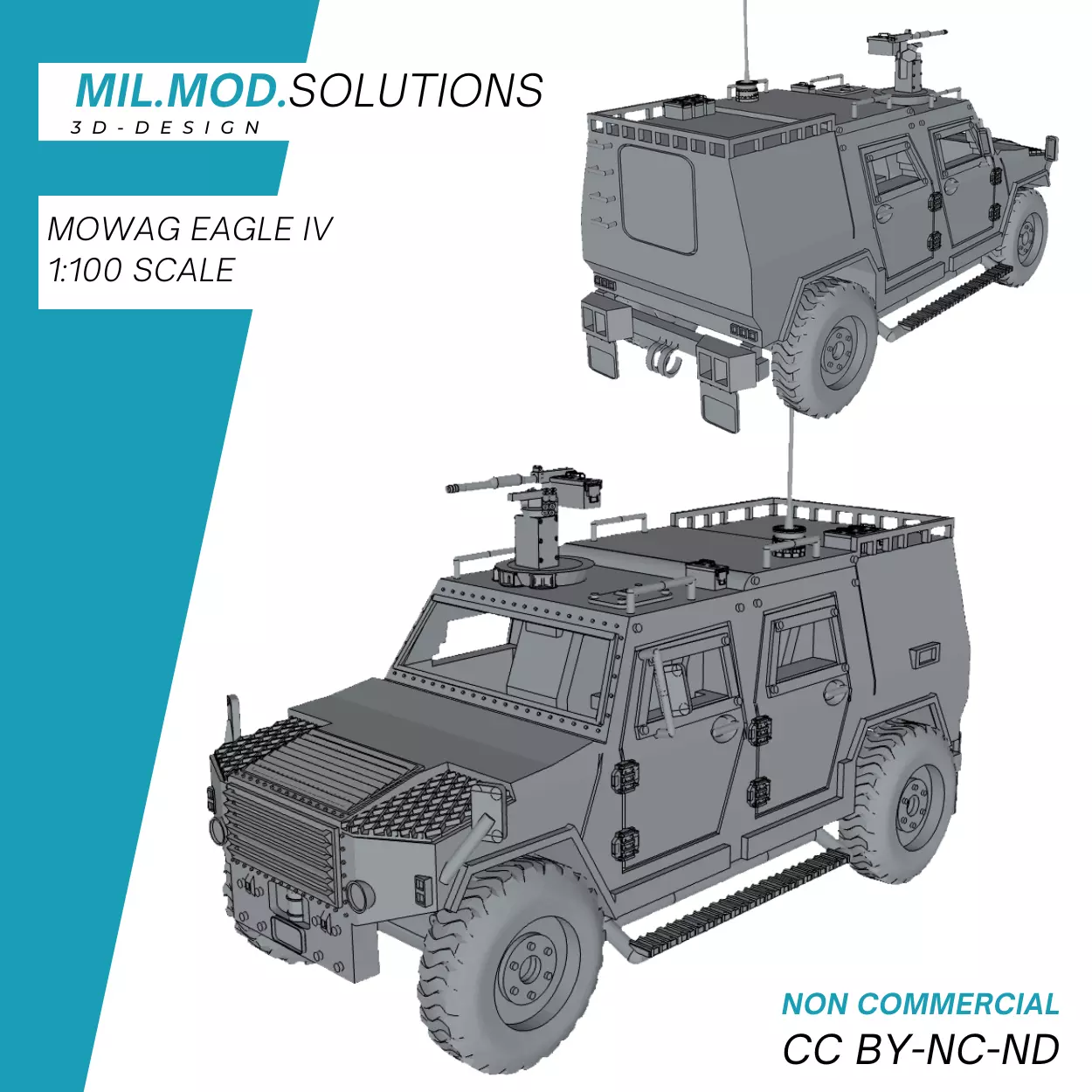 Mowag Eagle IV Bundeswehr 3D print model_0