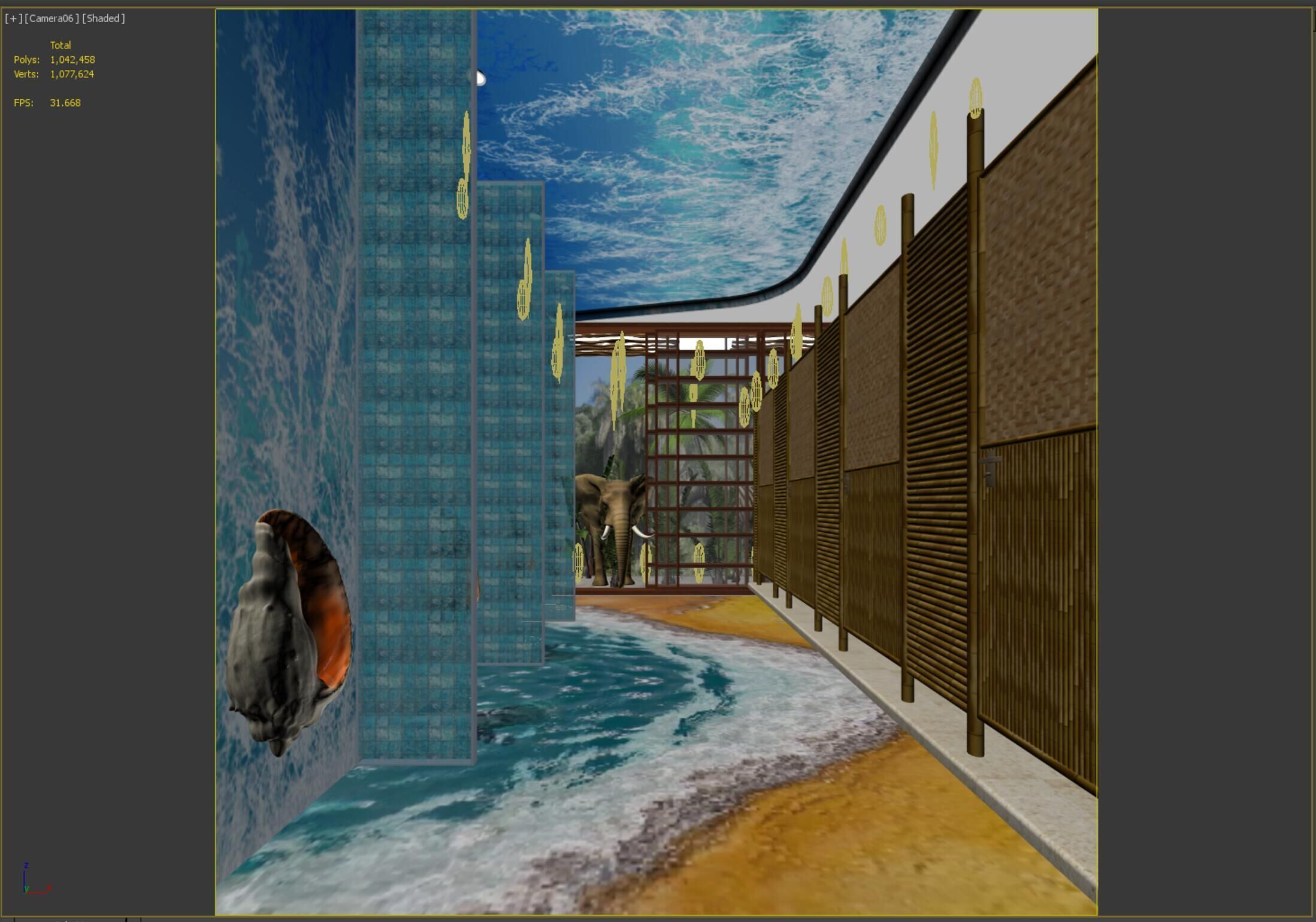 Restroom   3D model_3