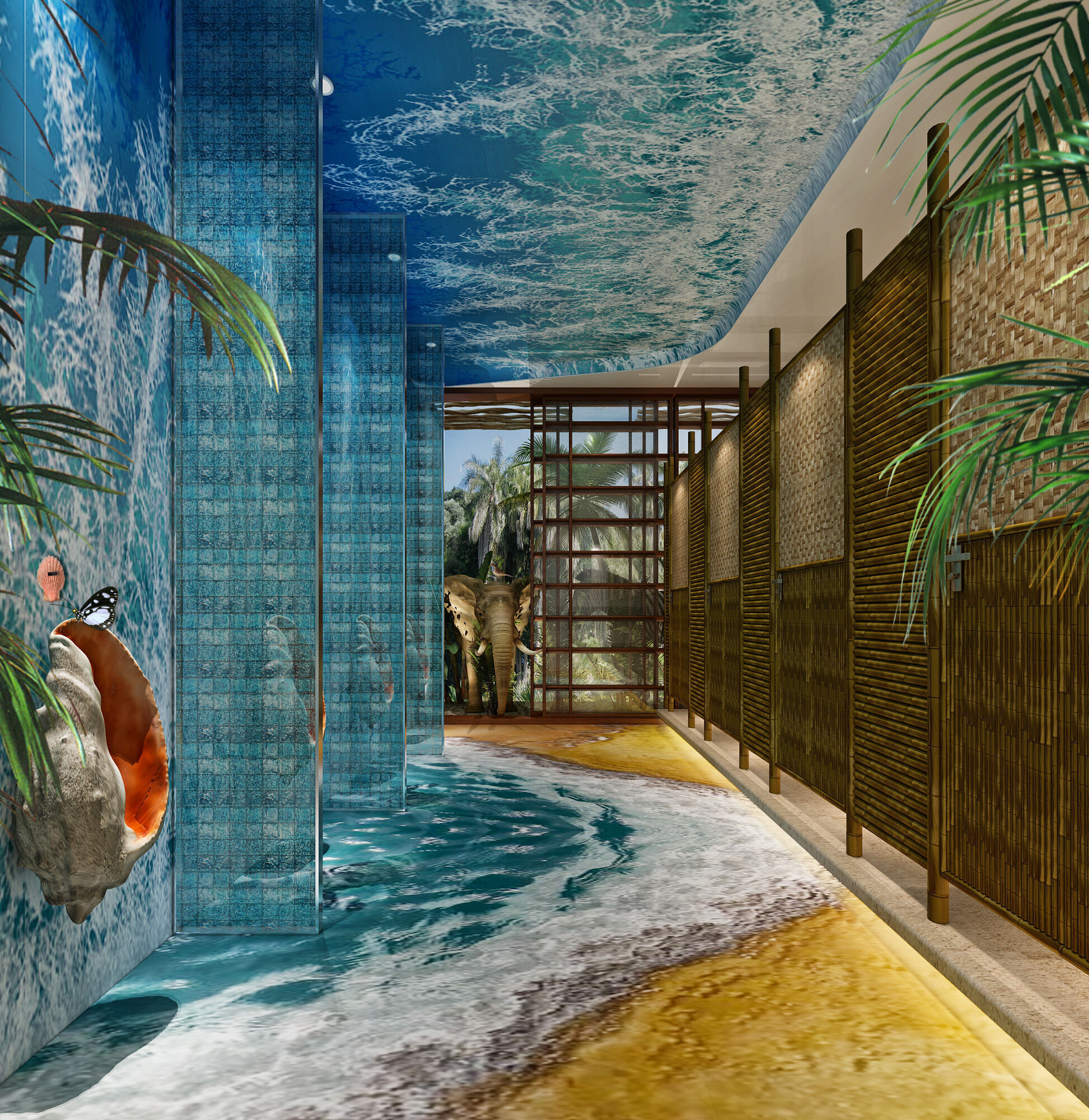 Restroom   3D model_1