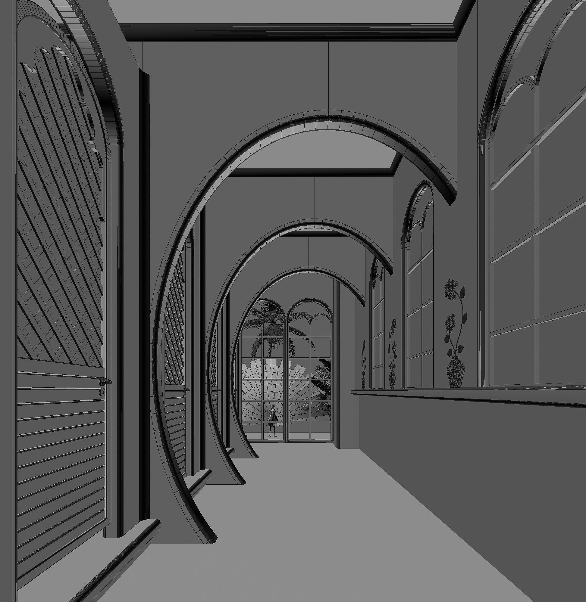 Restroom   3D model_7