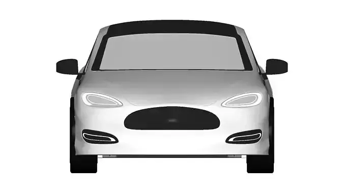 Tesla Car 3D Model
