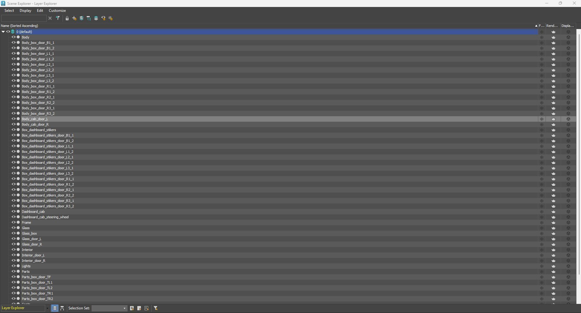 Fire Truck FDNY Squad Freightliner M2 106 Low-poly 3D model_53