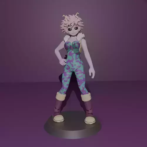 Mina Ashido 3D print model Mina Ashido 3D print model