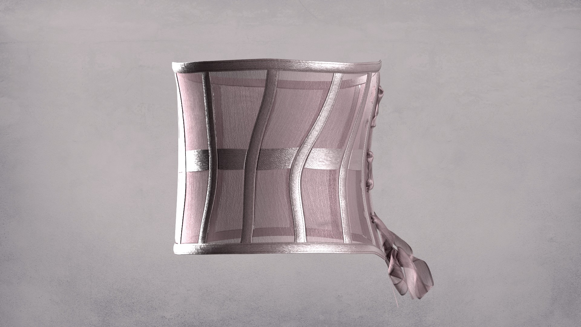 Underbust Corset 3D model_3