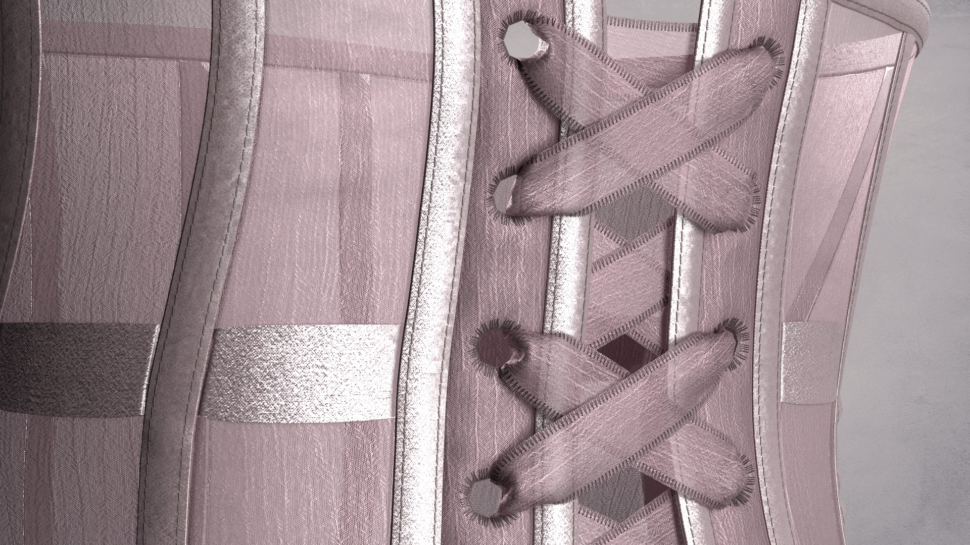 Underbust Corset 3D model_6