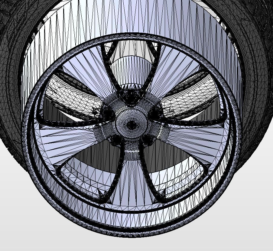 Custom wheels Budnik Fontana for your scale model 3D print model_18