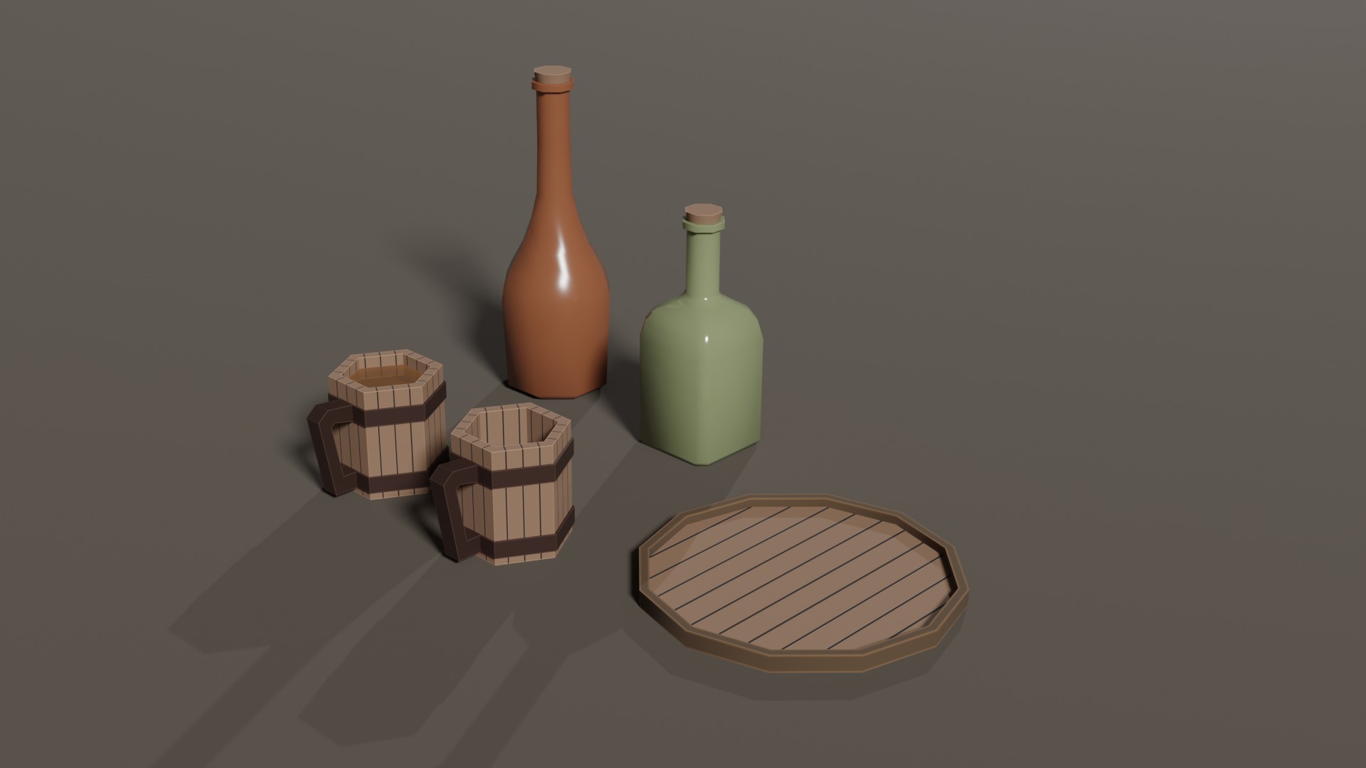 Sea Village Asset Pack Low-poly 3D model_16