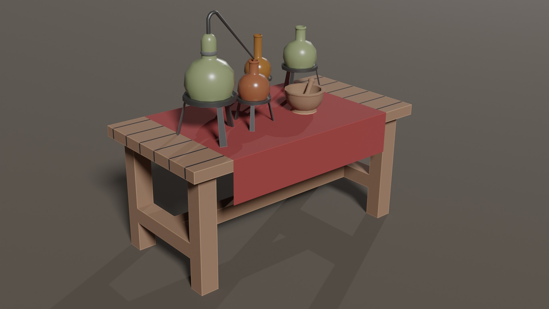 Sea Village Asset Pack Low-poly 3D model_12