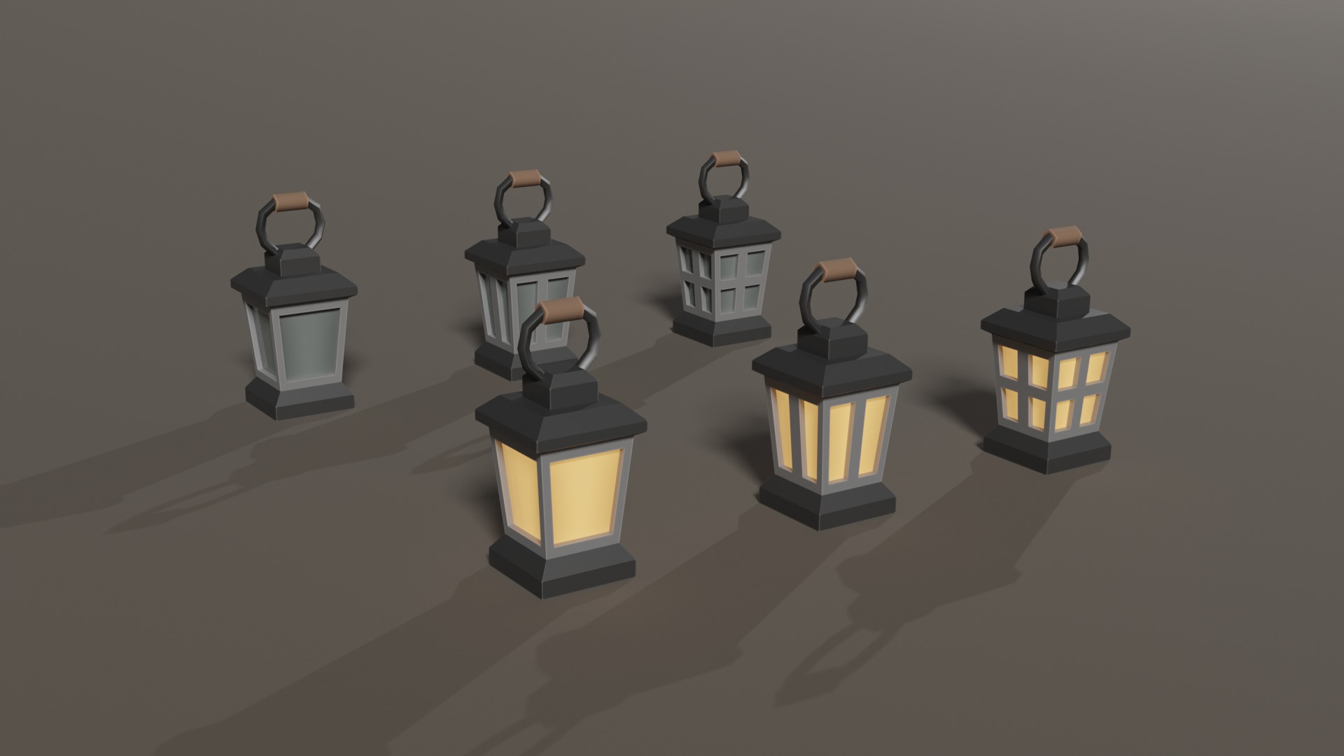 Sea Village Asset Pack Low-poly 3D model_30