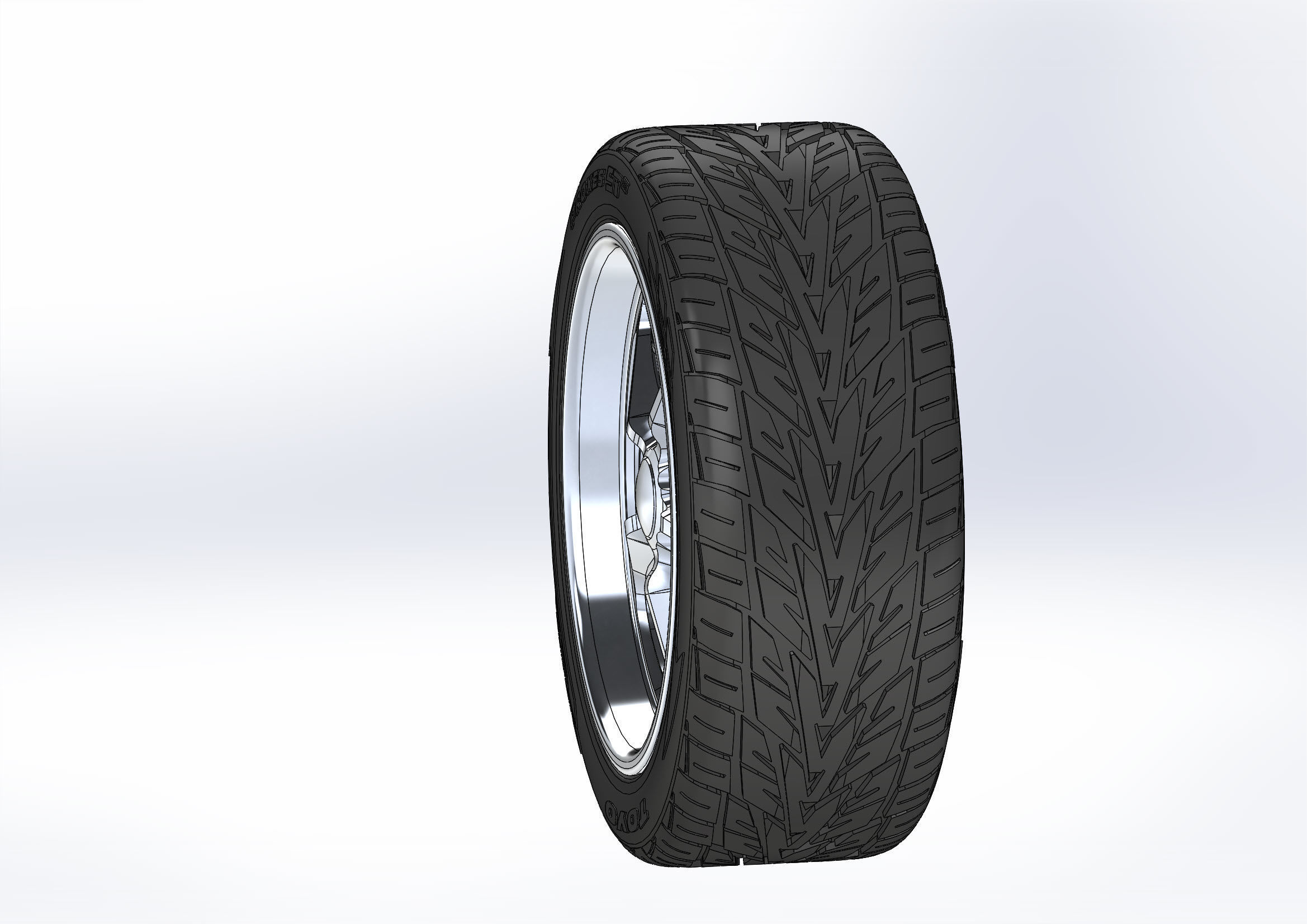 Custom wheels Budnik Murok III for your scale model 3D print model_2