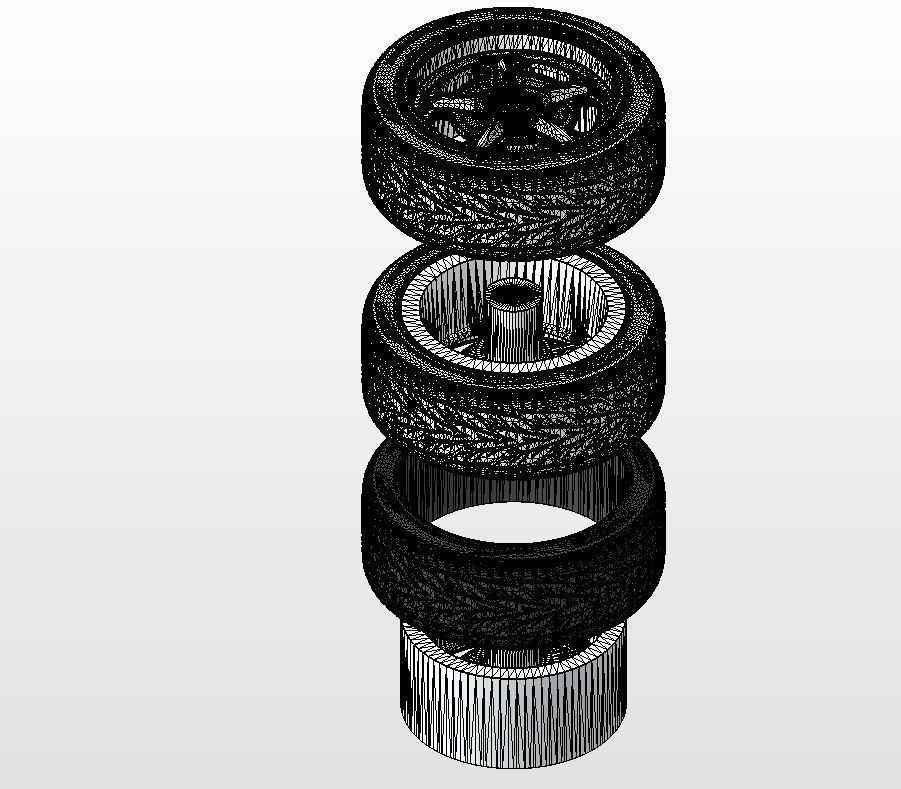 Custom wheels Budnik Murok III for your scale model 3D print model_14