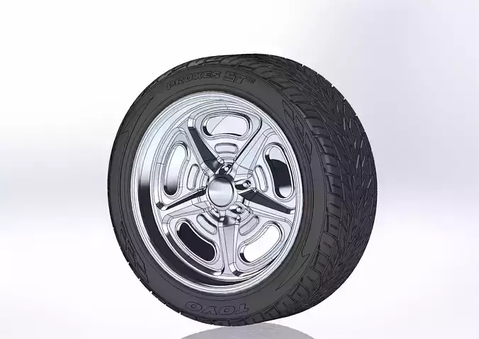 Custom wheels Budnik Murok III for your scale model