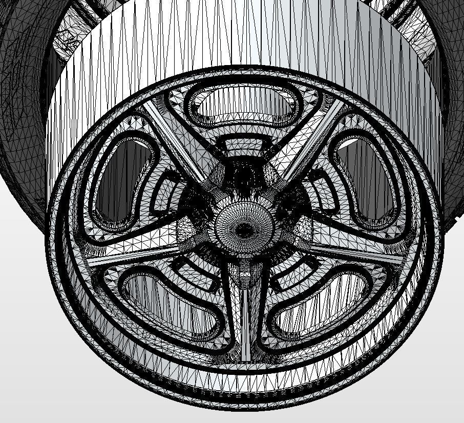 Custom wheels Budnik Murok III for your scale model 3D print model_15