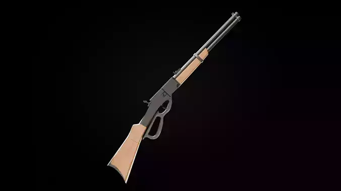 Lever action rifle