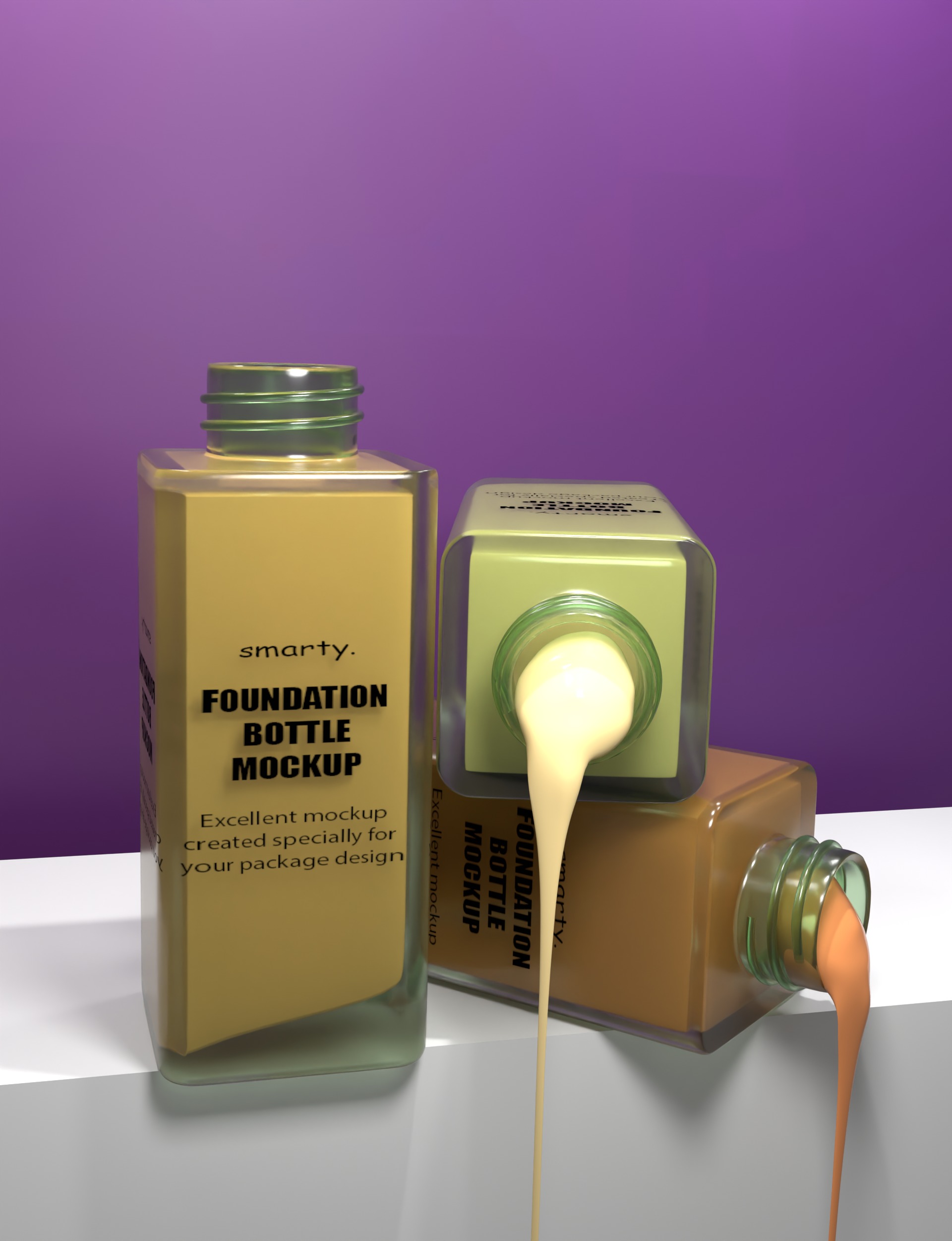 Foundation Makeup 3D Model 3D model_2