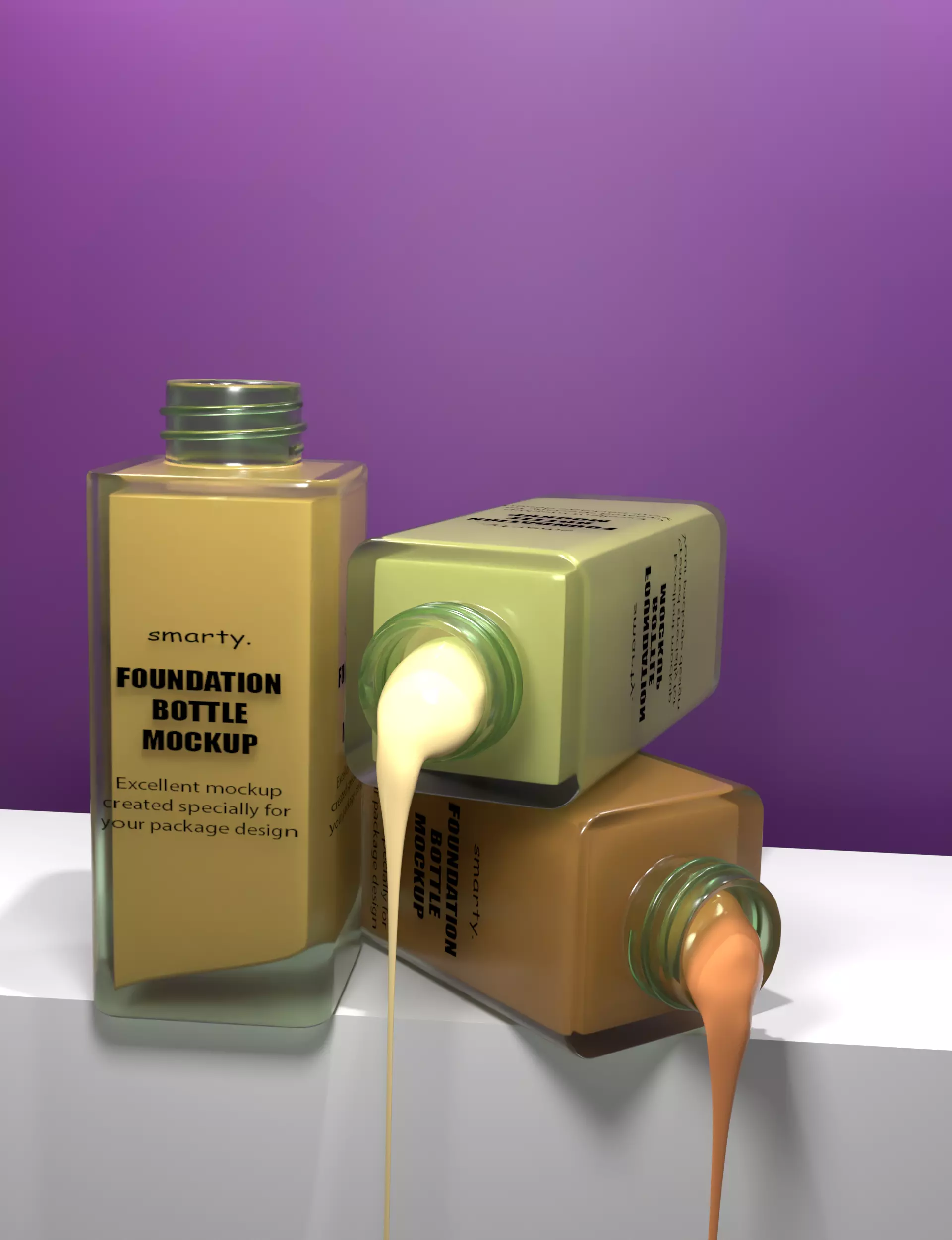 Foundation Makeup 3D Model 3D model_0