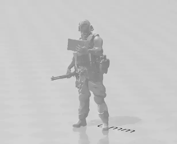 PMC with shotgun and tablet Miniature